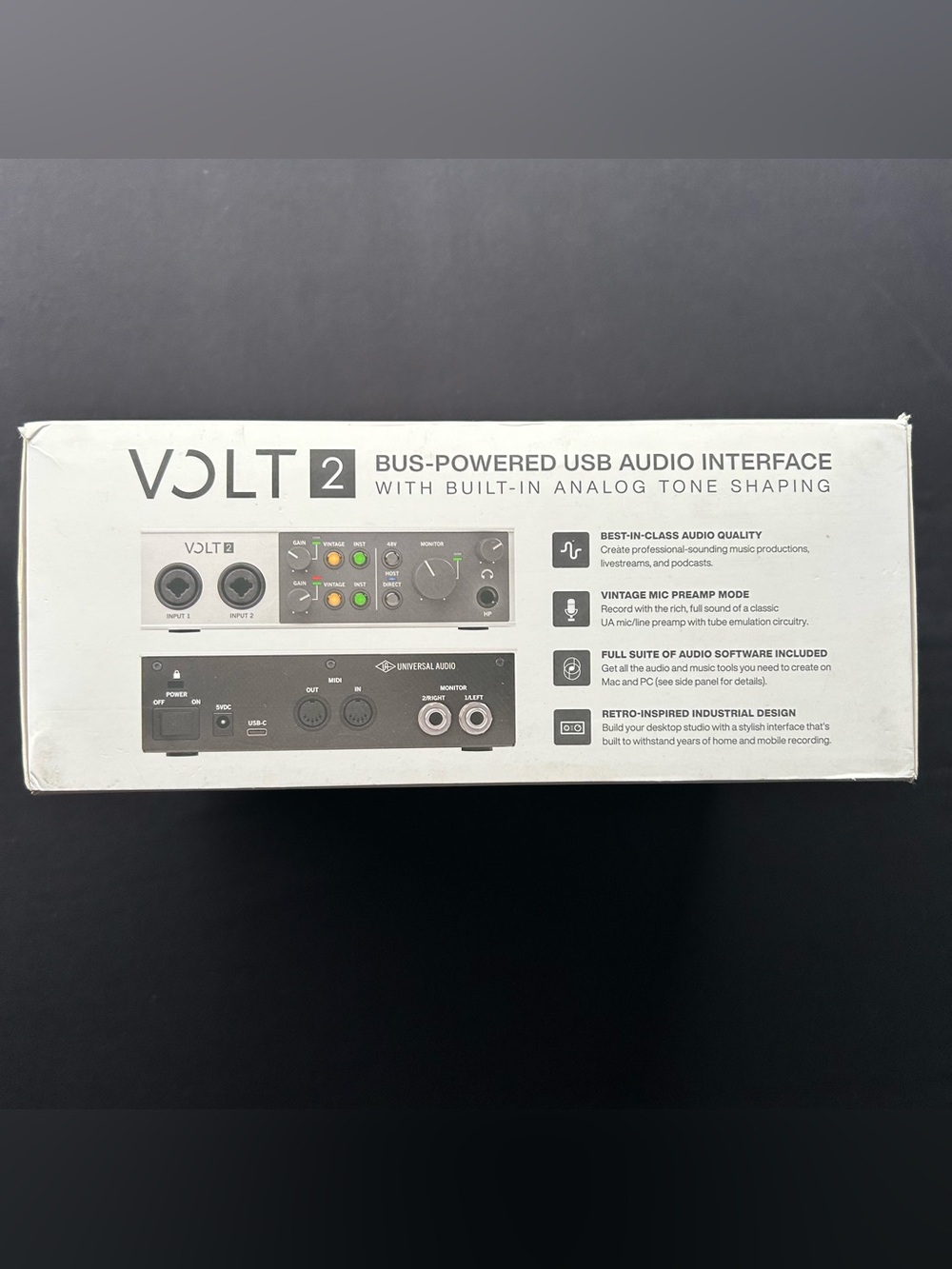 Volt 2 Bus-Powered USB Audio Interface